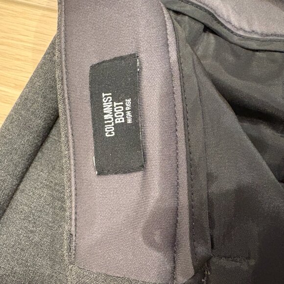 Express Grey Columnist Boot High Rise Work Pants - Picture 4 of 6